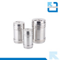 Stainless Steel Metal Spice Shaker Cans with Lid, Spice Tins